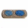 Image 2 : Three Glass Scent Bottles, and Repousse Spectacles Case.