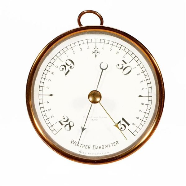 Andrew J. Lloyd Weather Barometer.