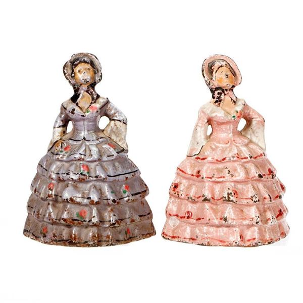Two Cast-iron Lady Doorstops.