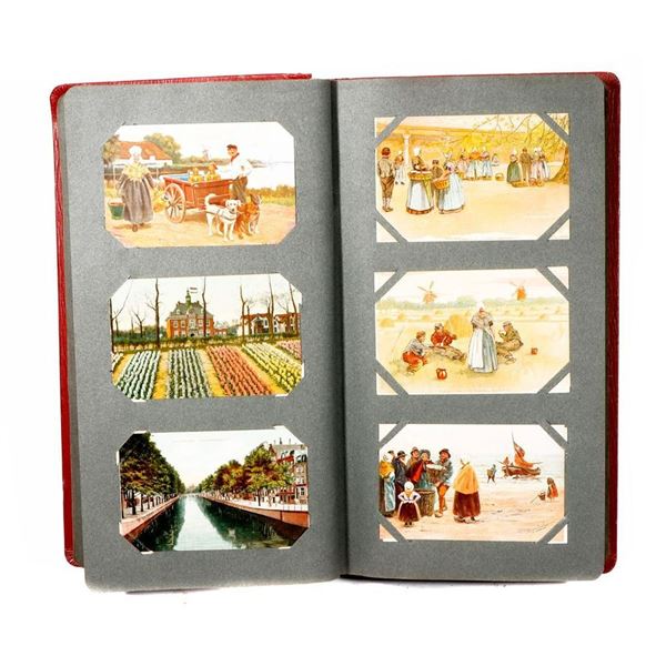 1900s Postcard Album.