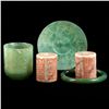 Image 1 : Jade Bracelet and other objects.