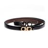 Image 1 : Two Salvatore Ferragamo Gancini belts.