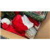 Image 8 : 2 BOXES OF XMAS DECOR AND ORNAMENTS