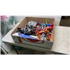 Image 1 : 2 MYSTICAL DRAGON FIGURES WITH TRAY OF LEGO FIGURES AND MORE