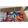 Image 3 : 2 MYSTICAL DRAGON FIGURES WITH TRAY OF LEGO FIGURES AND MORE
