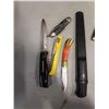 Image 2 : LOT OF POCKET KNIVES, SPORTSMANS PAL MULTITOOL, FALCON FILET KNIFE AND MORE