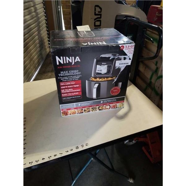 AS NEW NINJA AIR FRYER MAX XL, RETAIL $249