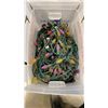 Image 2 : 2 BOXES OF XMAS LIGHTS AND DECOR