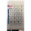 Image 1 : 19  1967 CENTENNIAL MINT COINS - 9 RABBIT NICKELS AND 10 DOVE CENTS