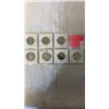 Image 2 : 7 RARE CANADIAN 50 CENT COINS 1978-1983 AND SPECIAL 2002 50TH ANNIVERSARY