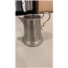 Image 2 : PEWTER CREAM AND COFFEE SERVICE SET