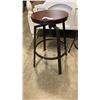 Image 2 : 2 ADJUSTABLE HEIGHT BAR STOOLS
