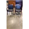 Image 1 : 2 RECEPTION CHAIRS