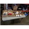 Image 1 : 2 BOXES OF ENGLISH CHINA AND COLLECTIBLES, ROYAL STAFFORD, MINTONS AND MORE
