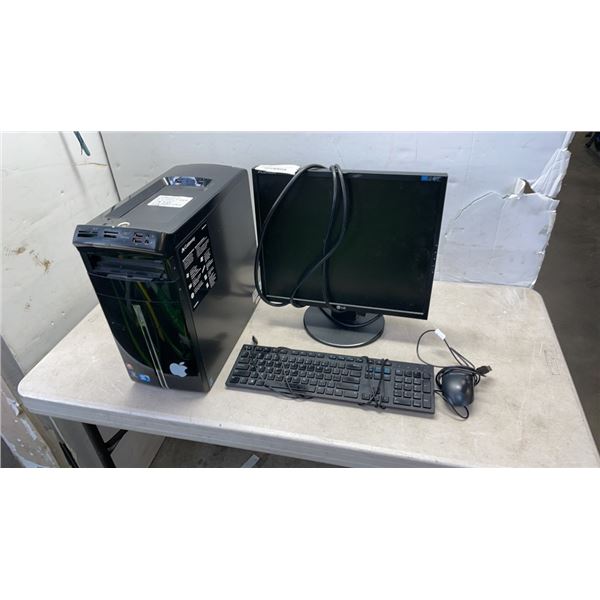 GATEWAY INTEL I3, WINDOWS 10 UPDATES, 1TB HDD, 10GB DDR3 RAM, READY TO USE WITH MONITOR KEYBOARD AND