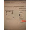 Image 1 : NEW 48" X 24" ELECTRIC ADJUSTABLE HEIGHT DESK RETAIL $499