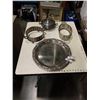 Image 1 : SIVER PLATE PLATTER AND LIDDED DISH