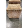 Image 2 : LEOPARD PRINT STORAGE OTTOMAN AND CHAIR