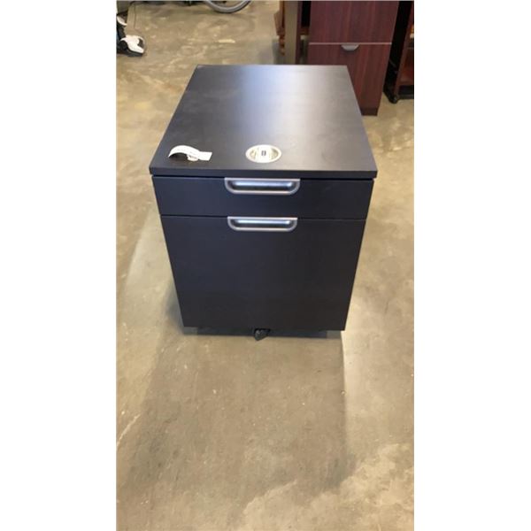 2 DRAWER FILING CABINET WITH COMBINATION LOCK