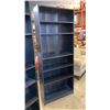 Image 2 : 2 7FT BLACK BOOKSHELVES