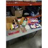 Image 2 : DICKENSVILLE EXPRESS TRAINSET AND BOX OF GAMES