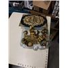 Image 1 : BRASS DECOR, VASES, FAN