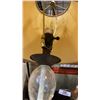 Image 8 : 2 TABLE LAMPS, VASES, FIGURE