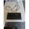 Image 1 : RAZER HUNTSMAN ELITE RGB GAMING KEYBOARD - TESTED WORKING, ESCAPE KEY DAMAGED, STILL WORKS, RETAIL $