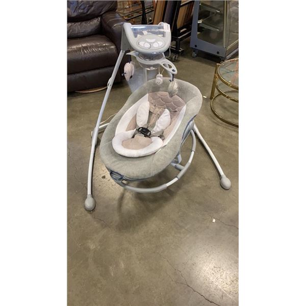 INGENUITY INLIGHTEN BABY ROCKER WITH LIGHTS AND MUSIC TESTED WORKING RETAIL $450