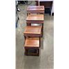 Image 2 : 4 PIECE EASTERN NESTING ENDTABLE SET