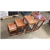 Image 3 : 4 PIECE EASTERN NESTING ENDTABLE SET