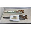 Image 1 : JAKE BUSHMAN HAND PLAYED SAW AND HAND PAINTED SAW