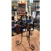 Image 2 : CANDELABRA AND HANGING CANDLE STAND