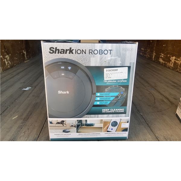 SHARK ION ROBOT VACUUM MODEL RV765CA - TESTED WORKING, RETAIL $399