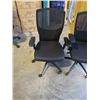 Image 2 : 2 EXECUTIVE MESH BACK GAS LIFT OFFICE CHAIRS