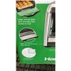 Image 3 : HAMILTON BEACH CONVECTION TOASTER OVEN - TESTED WORKING, DAMAGED CATCH TRAY, RETAIL $129