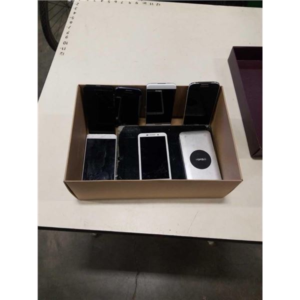 LOT OF PARTS SMARTPHONES AND TABLET