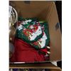 Image 3 : 2 BOXES AND TRAY XMAS DECOR AND FIGURES
