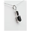 Image 2 : STERLING SILVER NATURAL GARNET PENDANT WITH STERLING SILVER CHAIN, 1.75CTS, W/A $285.00