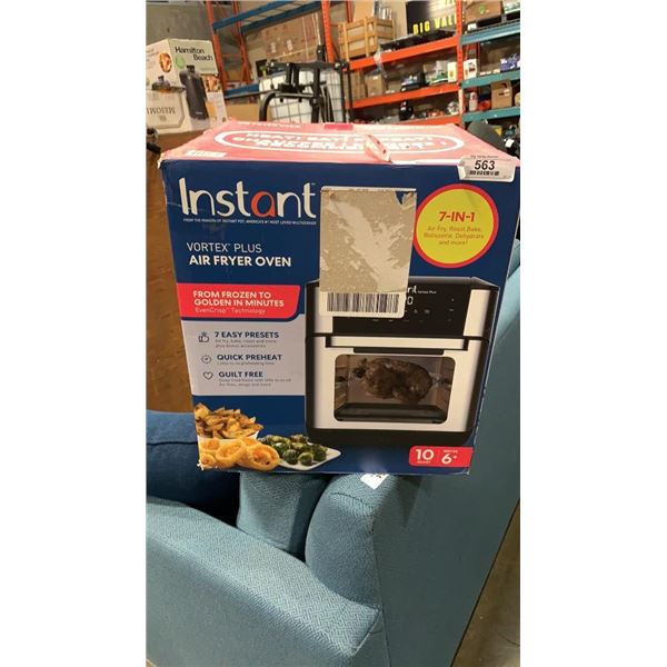 INSTANT POT VORTEX PLUS AIR FRYER - TESTED WORKING