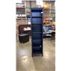 Image 1 : BLACK BOOKSHELF 78 INCHES TALL