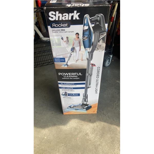 SHARK ROCKET DELUXE PRO CORDED VACUUM TESTED AND WORKING, RETAIL $299