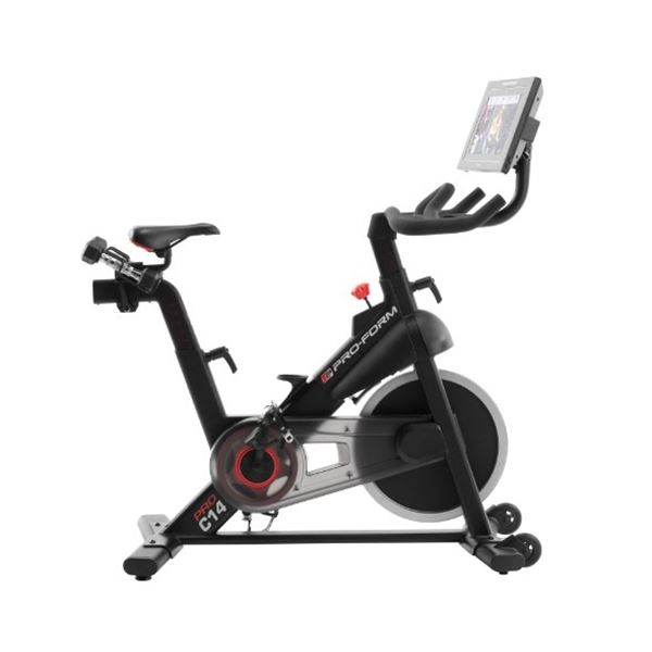 PROFORM PROC14 EXERCISE BIKE WITH MONITOR, RETAIL $1999