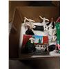 Image 7 : BOX AND TRAY OF CHRISTMAS DECOR