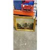 Image 1 : VINTAGE PAINTING ON CANVAS