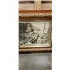 Image 2 : VINTAGE FRAMED LOGGING PHOTOGRAPH