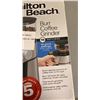Image 2 : HAMILTON BEACH BURR COFFEE GRINDER - TESTED WORKING, RETAIL $57
