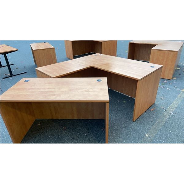 3 PIECE EXECUTIVE CORNER DESK