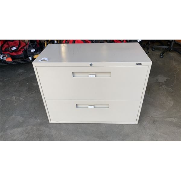 2 DRAWER GLOBAL FILING CABINET