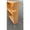 Image 3 : WOOD BOOKSHELF